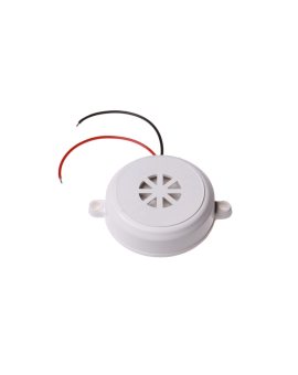 B3-C Sygnalizator Buzzer 12/24V DC ciągły 80/90dB biały