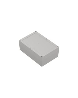 ZP210.140.75SJp-IP67 TM ABS-PC - Obudowa hermetyczna ZP210.140.75 jasny dół - bezbarwna góra z uszczelką zalewaną i tulejkami mo