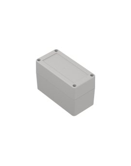 ZP120.60.75J TM ABS - Obudowa plastikowa ZP120.60.75 jasna z tulejkami mosiężnymi ABS