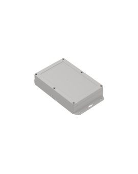 ZP210.140.45SUJ-IP67 TM PC - Obudowa hermetyczna ZP210.140.45 jasna z uszami z uszczelką zalewaną i tulejkami mosiężnymi PC