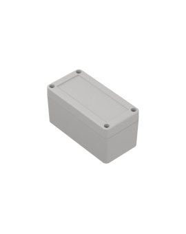 ZP120.60.60Jp TM PC - Obudowa plastikowa ZP120.60.60 jasny dół - bezbarwna góra z tulejkami mosiężnymi PC