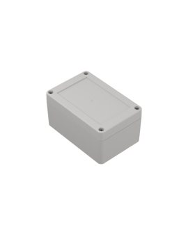 ZP120.80.60SJp-IP67 TM PC - Obudowa hermetyczna ZP120.80.60 jasny dół - bezbarwna góra z uszczelką zalewaną i tulejkami mosiężny
