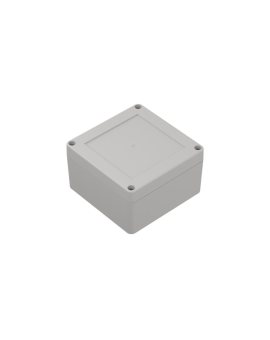 ZP105.105.60SJp-IP67 TM ABS-PC - Obudowa hermetyczna ZP105.105.60 jasny dół - bezbarwna góra z uszczelką zalewaną i tulejkami mo