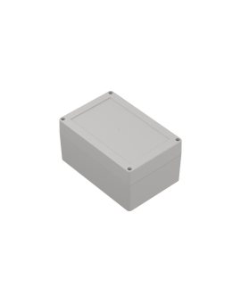 ZP180.120.90J TM ABS - Obudowa plastikowa ZP180.120.90 jasna z tulejkami mosiężnymi ABS