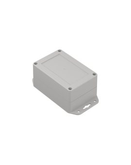 ZP120.80.60SUJp-IP67 TM PC - Obudowa hermetyczna ZP120.80.60 jasny dół z uszami - bezbarwna góra z uszami z uszczelką zalewaną i