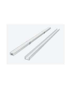 LED line PRIME Profil aluminiowy nawierzchniowy natynkowy srebrny 2m - zestaw 5 lat gwar.