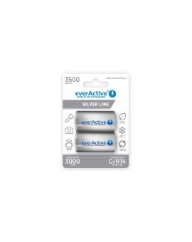 2 x akumulatorki everActive R14/C Ni-MH 3500 mAh ready to use