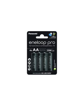 Akumulatorki Panasonic Eneloop PRO NEW R6 AA 2500mAh BK-3HCDE/4BE (blister) - 4 sztuki