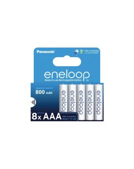 Panasonic Eneloop R03/AAA 800mAh BK-4MCDE/8BE (blister) - 8 sztuk