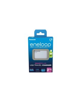 Ładowarka akumulatorków - power bank - Ni-MH Panasonic Eneloop BQ-CC87 + 4 x R6/AA Eneloop 2000mAh BK-3MCDE