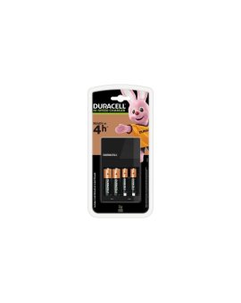 Ładowarka akumulatorków Duracell CEF14 + 2 x R6/AA 1300 mAh + 2 x R03/AAA 750 mAh