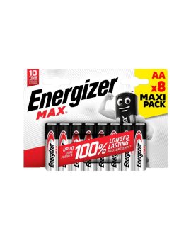 bateria alkaliczna Energizer MAX LR6/AA (blister) - 8 sztuk