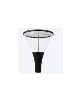 Oprawa parkowa placowa Nolina 30W 4000K 150lm/w 4500lm Czarna 5 lat gwar.