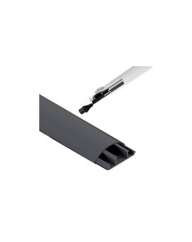 Listwa Półokrągła do instalacji elektrycznych LPO 18/75 3K Szary - 2 m