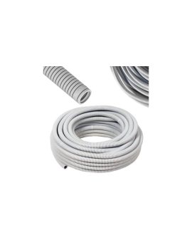 Rura karbowana RKGL 40/33mm 10m 320N Szara 10 m Peszel Krążek