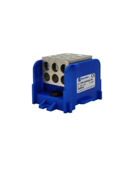 Złączka silnoprądowa UTB-S 2x95/6x35 - Niebieska