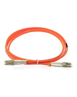 PATCHCORD ŚWIATŁOWODOWY MM 2M DUPLEX 50/125um OM2, LC/UPC-LC/UPC