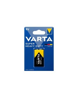 1 x bateria cynkowo-węglowa Varta 6F22 Superlife / Super Heavy Duty (blister)