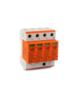 Ogranicznik przepięć Typ T1+T2 4P 6kA 25-50kA 1,5kV VCX-L1-4