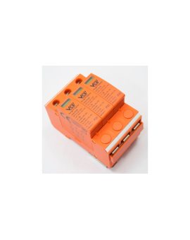 Ogranicznik przepięć DC ochronnik solarny PV T1+T2 3P typ B+C 1200V fotowoltaika panel