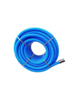 Rura karbowana Q-SYSTEMS Peszel do ziemi 32mm niebieski dwuwarstwowy 32mm 25mb