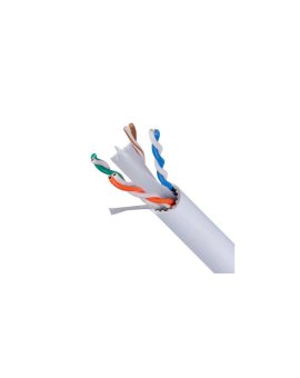 Kabel sieciowy U/UTP kat.6A skrętka 4x2x0,57mm wewnętrzny B2ca bezhalogenowy LSOH szary Alantec /500m/