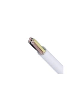 Kabel instalacyjny YDY 4x6mm2 biały 450/750V drut Elektrokabel /50m/