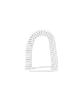 Przewód spiralny QLY-s 3x1, 5mm2 24V samochodowy poliuretanowy linka biały 13, 5m