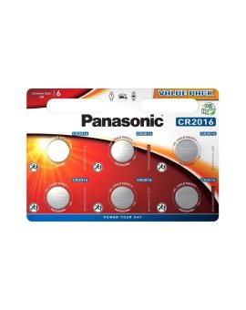 6 x bateria litowa mini Panasonic CR2016