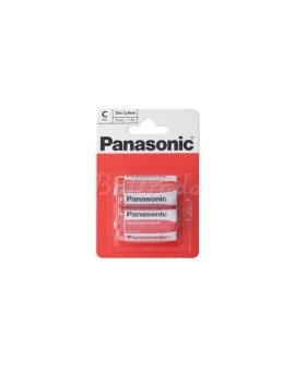 2 x bateria cynkowo-węglowa Panasonic R14 C (blister)