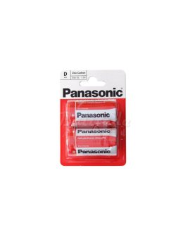 2 x bateria cynkowo-węglowa Panasonic R20 D (blister)