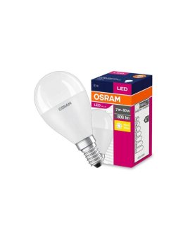 Żarówka LED OSRAM Kulka E14 7W LED VALUE CLASSIC P 60 Biała Ciepła 2700k