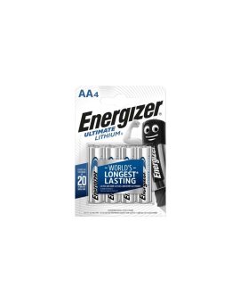 4 x bateria foto litowa Energizer L91 Ultimate Lithium R6 AA