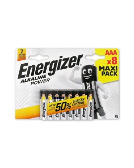 bateria alkaliczna Energizer Alkaline Power LR03/AAA - 8 sztuk