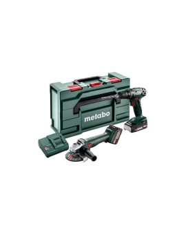 ZESTAW COMBO 18V BS18+W18 L9-125 1*2.0AH 1*4.0AH