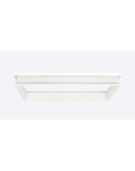 Ramka podtynkowa wpustowa wpuszczana SKYFRAME do paneli 60x60 H70mm biała