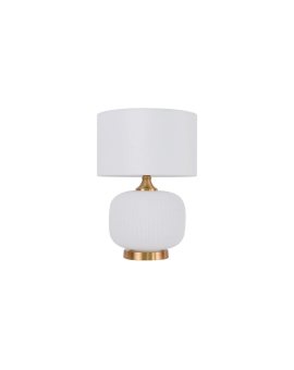 Lampa stołowa Tamiza 48 cm biała 1xE27 Light Prestige