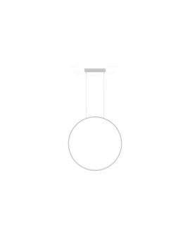 Lampa wisząca Mirror L biała IP44 LED CCT Light Prestige