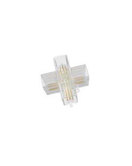 Łącznik X elektryczny do oświetlenia modułowego Geometric System New Light Prestige