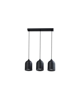 Metalowa lampa wisząca Nilo czarna 3xGU10 Light Prestige