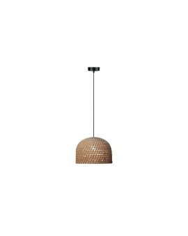 Rattanowa lampa wisząca Kanso 40 cm jasne drewno 1xE27 Light Prestige