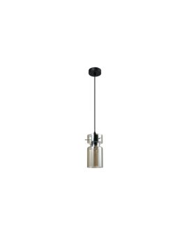 Pojedyncza lampa wisząca Nivio dymna 1xE27 Light Prestige