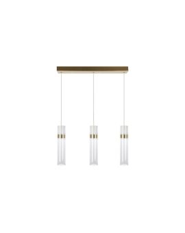 Lampa wisząca Ambiente 3 złota LED CCT Light Prestige