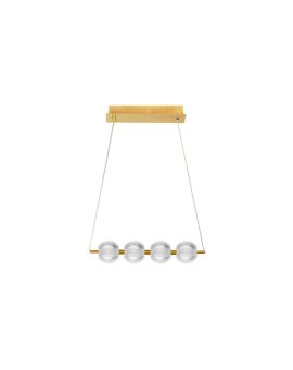 Lampa wisząca Brillant 4 złota LED CCT Light Prestige