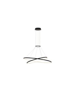 Lampa wisząca Halifax czarna LED CCT Light Prestige