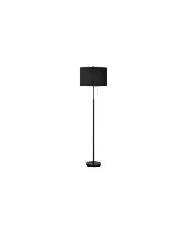 Lampa podłogowa Fogo czarna 2xE27 Light Prestige