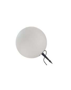 Lampa ogrodowa Gaja 50 cm biała 1xE27 Light Prestige