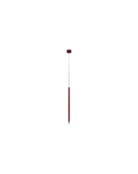 Lampa wisząca Lungo 1 czerwona 1xG9 Light Prestige