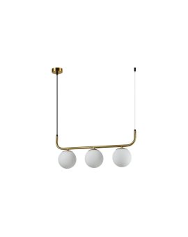 Lampa wisząca Alisa złota 3xE14 Light Prestige