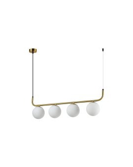 Lampa wisząca Alisa złota 4xE14 Light Prestige